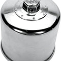 K&N Oil Filter Chrome #KN-138C for Suzuki/Cagiva/Aprilia