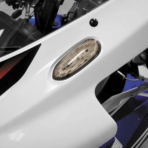 Hotbodies Flush Mount Turn Signal/Mirror Block Off Smoke #S06GS-SIG-SMK