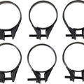 Moose Carburetor Clamps 35-38mm Black 6-Pack