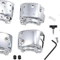 Kuryakyn Switch Housing Set Chrome #7808 Harley Davidson