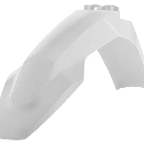 Acerbis Front Fender White #2462590002 Husqvarna FC 250/FC 350/FC 450/TC 125