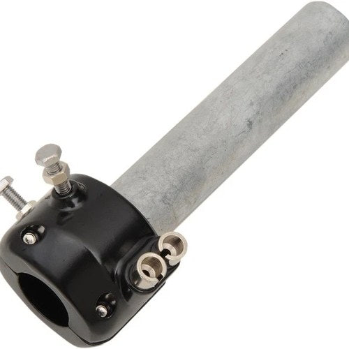 Emgo Dual Cable Throttle Assembly 7/8" Black