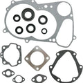 Moose Complete Engine Gasket Kit w/ Oil Seals fits Suzuki/Kawasaki JR50/KDX50