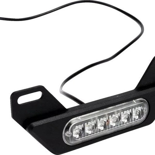 Denali Electronics B6 LED Brake Light With License Plate Mount Red