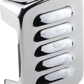 DS Louvered Ignition Coil Cover Chrome Harley Davidson #139530