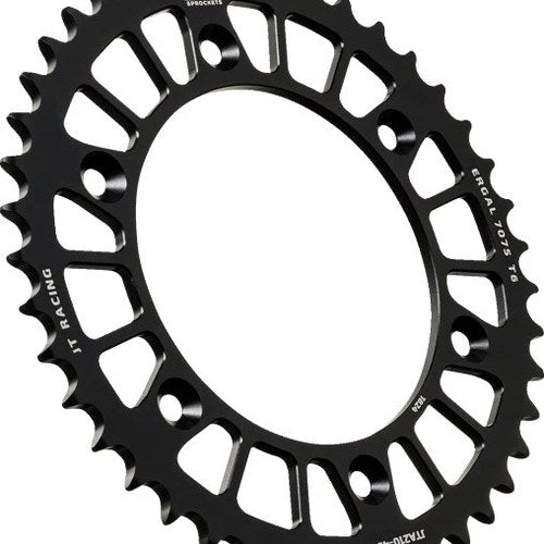 JT Racelite Aluminum Rear Sprocket 520 43T Black for Honda XR400R 1996-2004