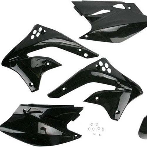 Acerbis Plastics Kit Black fits Kawasaki KX450F 2006-2008