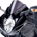 Puig 3mm Z Racing Windscreen Dark Smoke for Suzuki GSX-R600/GSX-R750 2011-2026