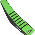Dcor Ribbed Seat Cover Black/Green/Black for Kawasaki KX450 4-Stroke/KX250