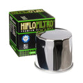 Hiflo Oil Filter Chrome #HF138C for Suzuki/Cagiva/Aprilia