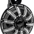 Arlen Ness 10-Gauge Horn Kit Black 70-250 for Harley-Davidson Big Twin