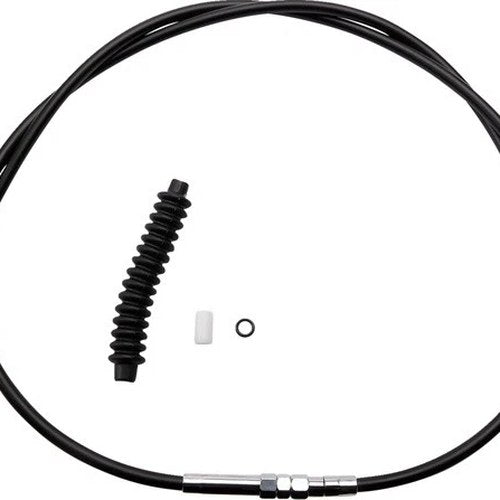 Drag Specialties Black Vinyl Clutch Cable 76-11/16" Black 211824 Harley Davidson