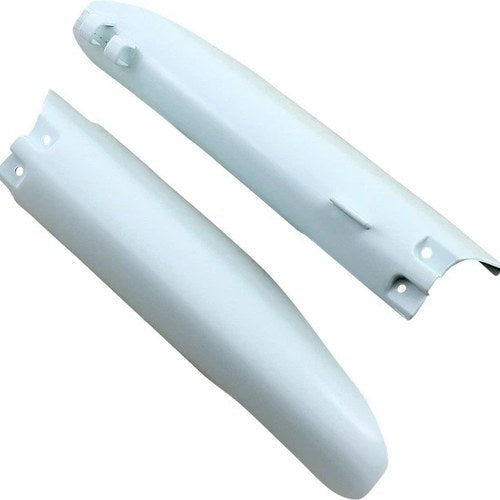 Acerbis Lower Fork Guards White #2115020002 fits Suzuki RM125/RM250 1999-2003