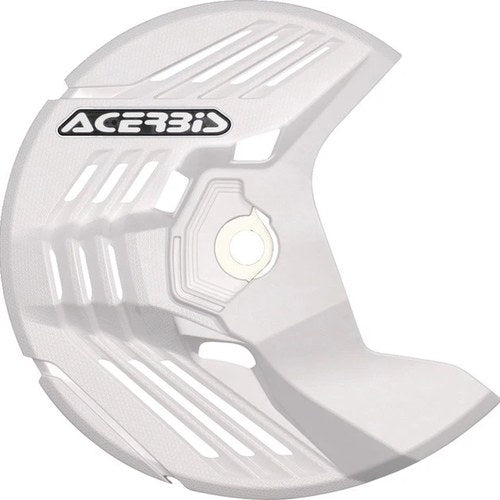 Acerbis Linear Front Disc Cover White #2985050002 for Yamaha/Honda/Kawasaki