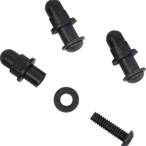 Memphis Shades Batwing Fairing Replacement Windshield Screw Set Black