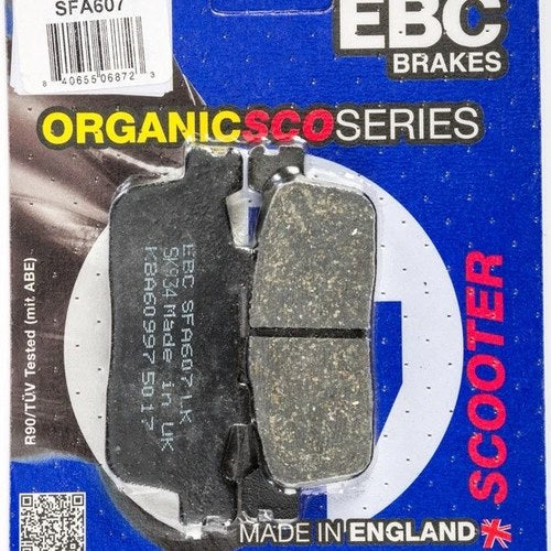 Ebc Sfa Organic Scooter Brake Pads Rear Left SFA607 Kymco People 250 S 2007-2011