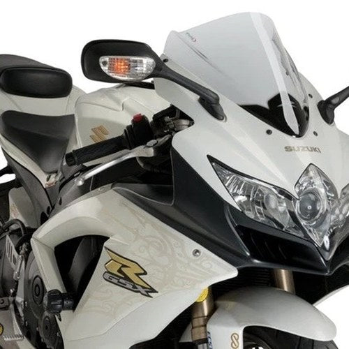 Puig 3mm Z Racing Windscreen Clear #4629W for Suzuki GSX-R600/GSX-R750 2008-2009