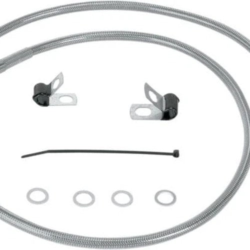 DS Braided Brake Line Kit Front Harley Davidson Sportster 883 04-09/1200 04-10