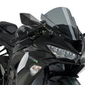 Puig 3mm Z Racing Windscreen Dark Smoke #3177F for Kawasaki Ninja ZX-6R 2019