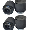 Uni Universal Clamp-On Pod Air Filter Kit Straight 1-1/2" ID 4-Pack