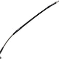 Moose Stainless Steel Braided Brake Line Rear for Kawasaki KLX140G/KLX140R F