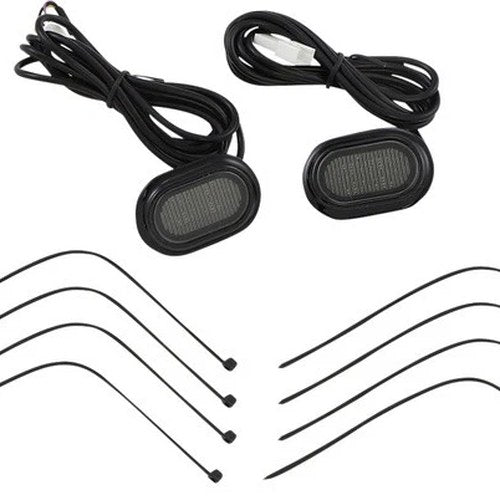 Custom Dynamics Antenna Grommet LED Lights Black Smoke Lens #CD-PLUG-SB
