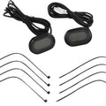 Custom Dynamics Antenna Grommet LED Lights Black Smoke Lens #CD-PLUG-SB