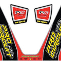 Pro Circuit Replacement Sticker for Pro Circuit 2012 T-5 Stainless Steel Muffler