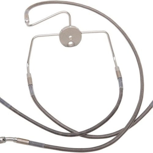 DS Braided Brake Line Kit Front +8" Harley Davidson #143692