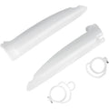 UFO Fork Tube Protectors White for Kawasaki KX500/KX250 2-Stroke/KX125 1994-1995