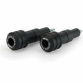 Puig Vintage 2.0 Frame Sliders Black #21045N for Honda