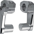 Rox Speed FX Pivoting Risers For 1" Handlebar 2" Chrome