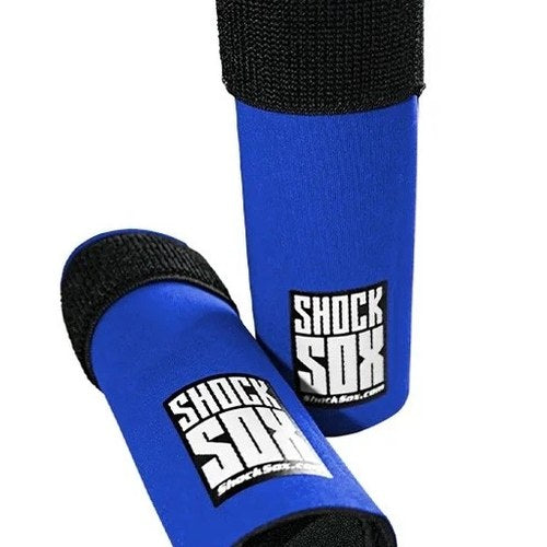 Shock Sox Street Shock Sox for Inverted Forks 6" Blue