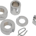 Colony Axle Spacer/Nut Kit Rear Chrome #9810-4 Harley Davidson