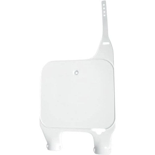 UFO Number Plate Front White for Honda CR500R/CR125R/CR250R 2-Stroke 1990-1994