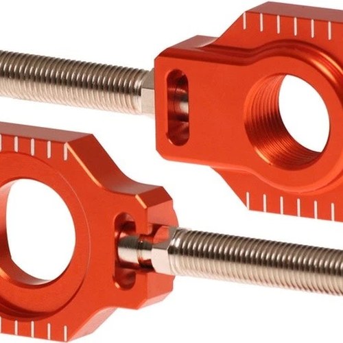 Rfx Axle Blocks Rear Orange #FXAB 50001 99OR KTM 50 SX 2020-2025