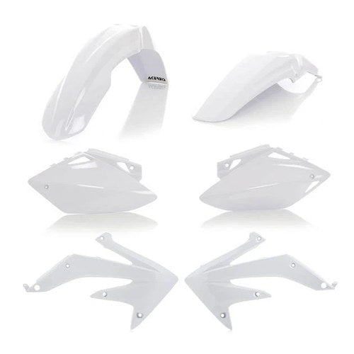 Acerbis Plastics Kit White fits Honda CRF450R 2005-2006