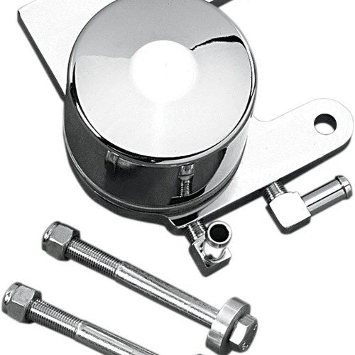 Accutronix Oil Filter/Regulator Mount Chrome #RM2141C Harley Davidson