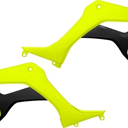 UFO Radiator Shrouds Fluorescent Yellow for Honda CRF110F 2019-2021