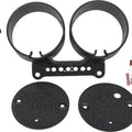 HardDrive Dual Gauge Mount Bracket Kit Black Harley Davidson Sportster/Dyna