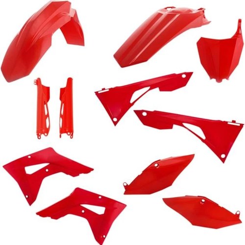 Acerbis Full Plastics Kit CR Red #2736260227 for Honda CRF450RX/CRF250RX 19-20