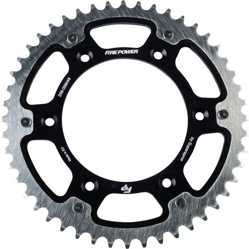 Fire Power 520 Hybrid Rear Sprocket 48T Black #FPH-990-48-BLK