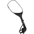 Emgo Replacement Mirror Rectangular Left Black #20-55262 fits Suzuki