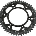 Moose Dual Ring Rear Sprocket 49T Black #149453 for Honda