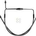 Magnum Designer Series Non-ABS Lower Front Brake Line Karbon Fiber #77013