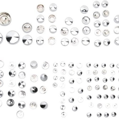 DS Deluxe Bolt Cover Kit Chrome Harley Davidson Dyna #144278
