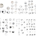 DS Deluxe Bolt Cover Kit Chrome Harley Davidson Dyna #144278