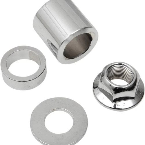 Colony Axle Spacer/Nut Kit Rear Chrome #2257-4 Harley Davidson Sportster