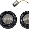 Custom Dynamics ProBeam Bullet Ringz Front Turn Signals Black
