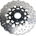 Ebc 10-Button Floating Contour Wide Band Brake Rotor Black #FSD027CBLK